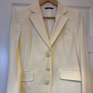 Women’s Cream Colored Suit Set By SISLEY